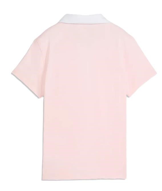 Puma X Mumu Crest dámské polo, rose blossom