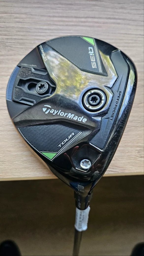DEMO TaylorMade Qi35 Tour pánské fairway dřevo, 3W-15°, Stiff