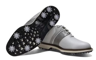 FootJoy Premiere Series Packard pánské golfové boty, bílo/šedé