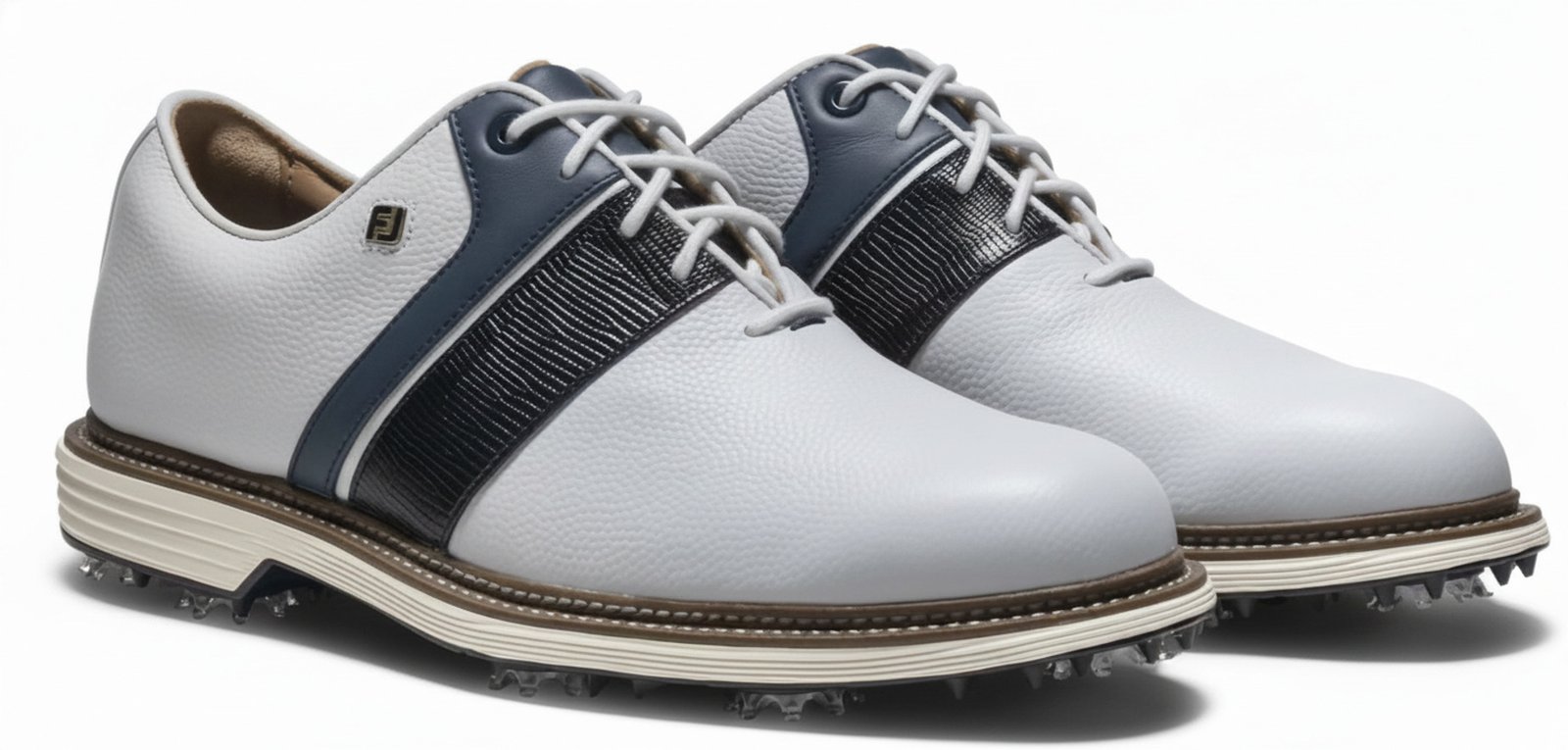 FootJoy Premiere Series Packard pánské golfové boty, bílo/modré