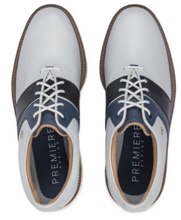 FootJoy Premiere Series Packard pánské golfové boty, bílo/modré