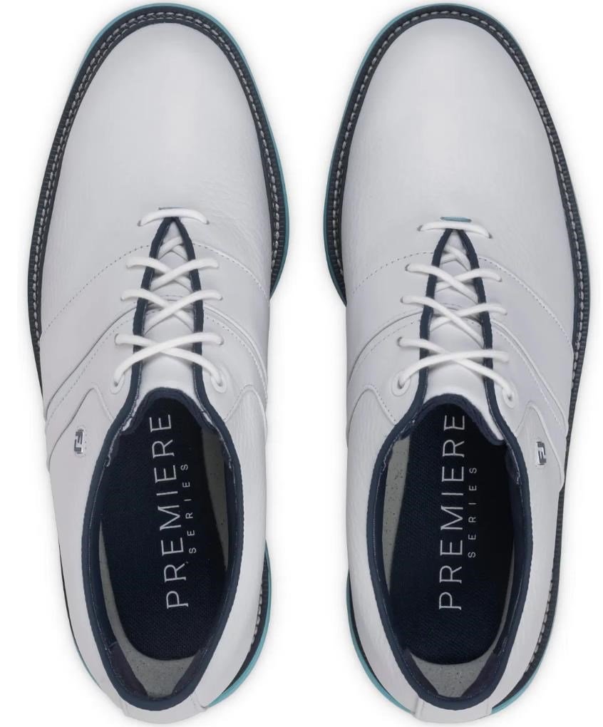FootJoy Premiere Series Packard pánské golfové boty, bílo/modré