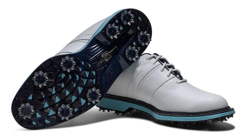 FootJoy Premiere Series Packard pánské golfové boty, bílo/modré
