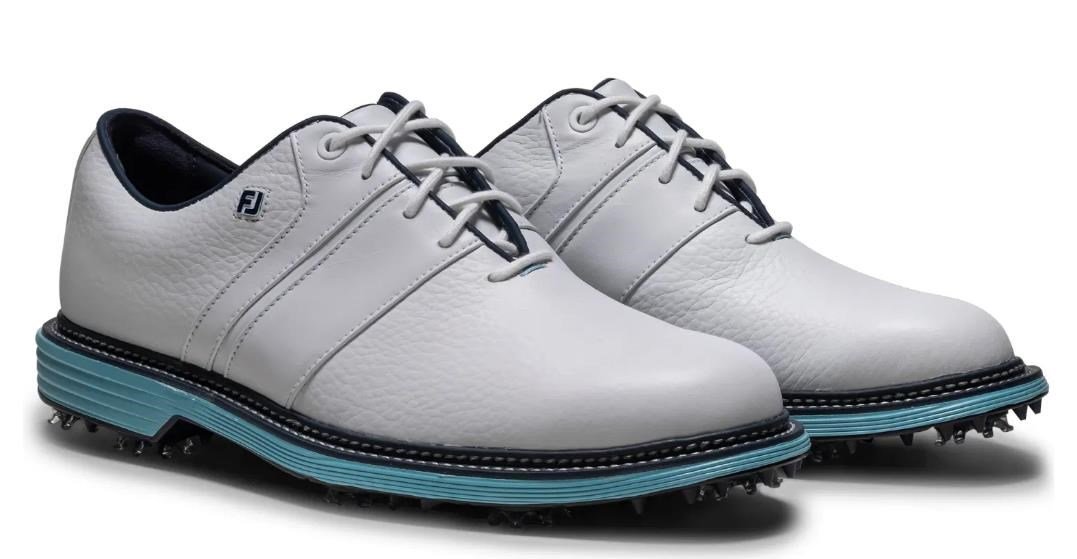 FootJoy Premiere Series Packard pánské golfové boty, bílo/modré