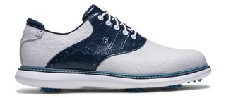 FootJoy Traditions pánské golfové boty, bílo/modré