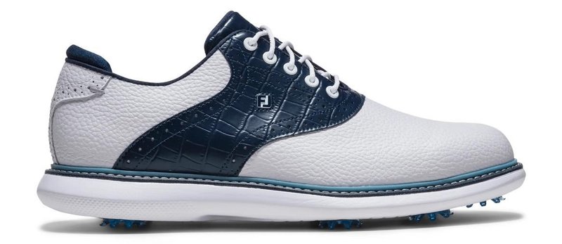 FootJoy Traditions pánské golfové boty, bílo/modré
