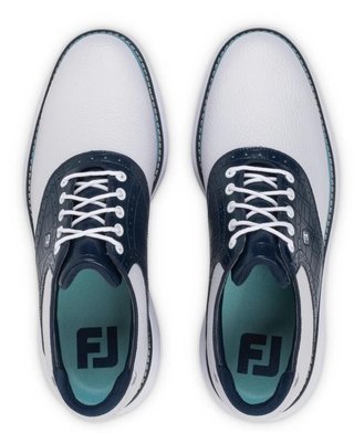 FootJoy Traditions pánské golfové boty, bílo/modré