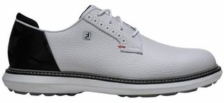 FootJoy Traditions Spikeless pánské golfové boty, bílo/černé