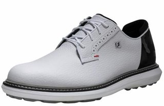 FootJoy Traditions Spikeless pánské golfové boty, bílo/černé