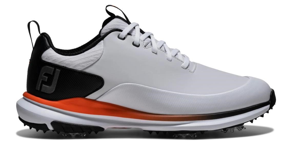 FootJoy Tour Rival pánské golfové boty, bílo/černo/oranžové