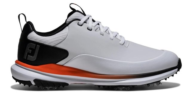FootJoy Tour Rival pánské golfové boty, bílo/černo/oranžové