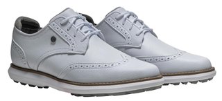 FootJoy Traditions Spikeless dámské golfové boty, bílé
