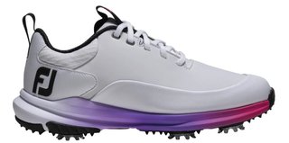 FootJoy Tour Rival dámské golfové boty, bílo/stříbrno/růžové