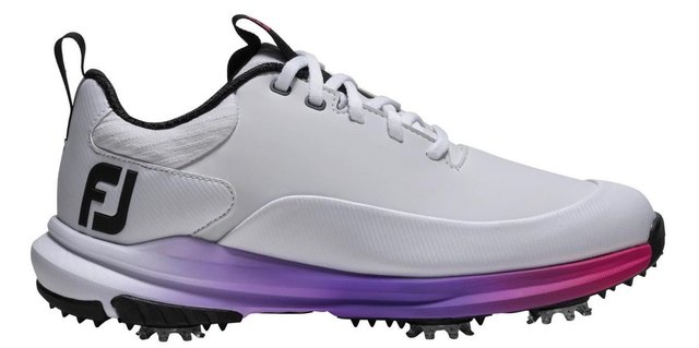 FootJoy Tour Rival dámské golfové boty, bílo/stříbrno/růžové