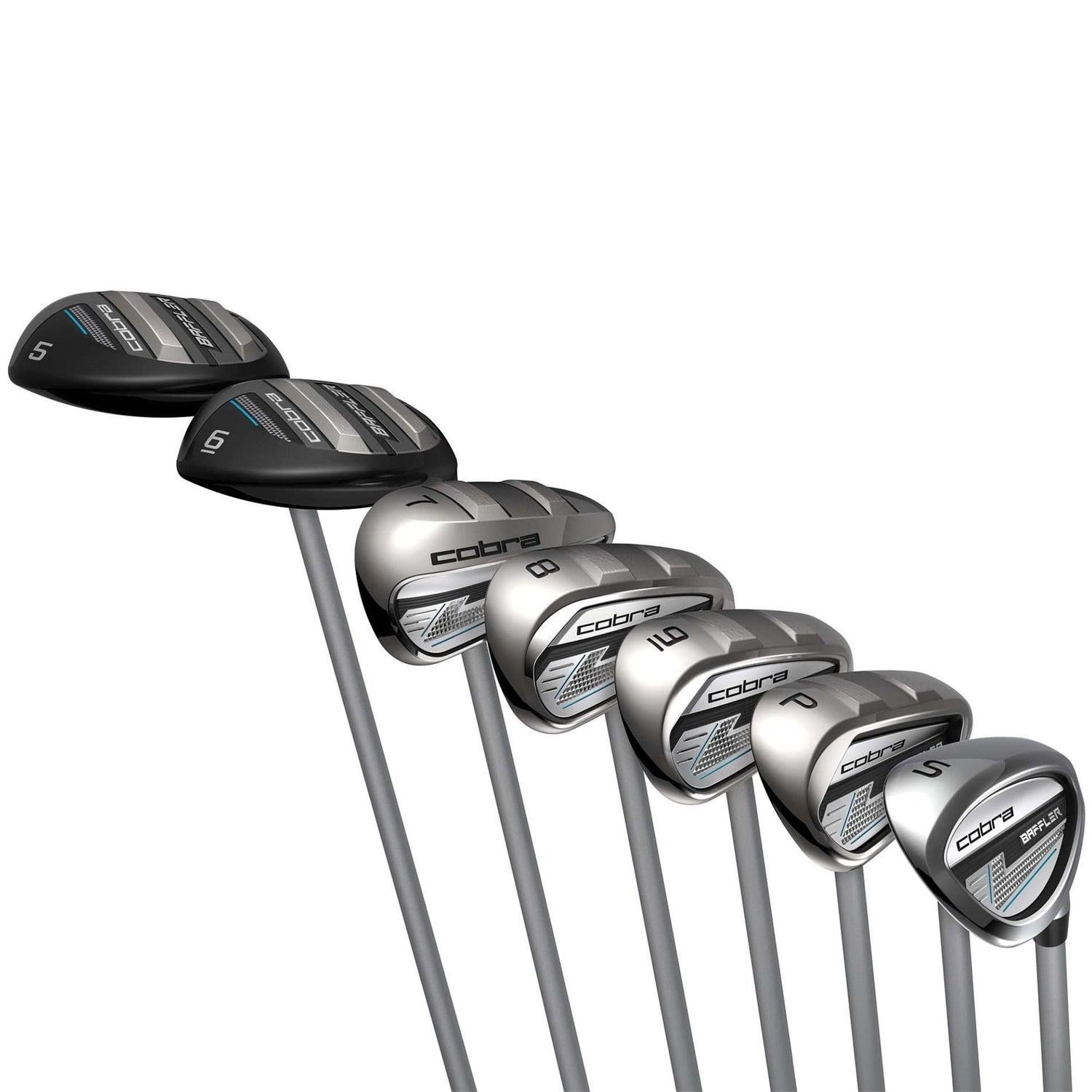 Cobra BAFFLER Black Silver dámský combo set holí