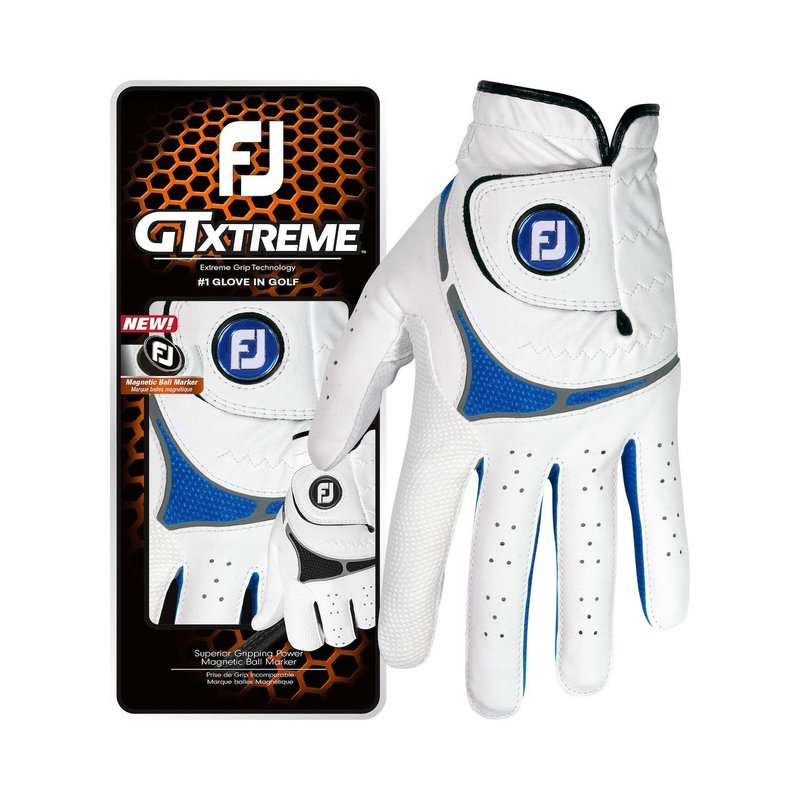 FootJoy GTxtreme pánská golfová rukavice, bílo/modrá