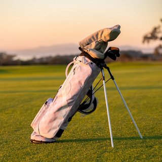 Sunday Golf El Camino pencil bag, růžovo/bílý