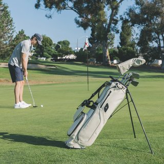 Sunday Golf El Camino S-Class pencil bag, cream