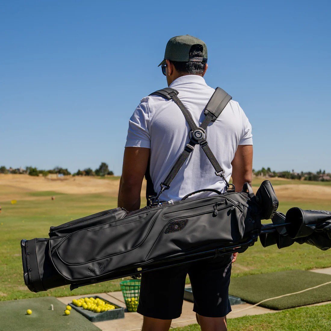 Sunday Golf El Camino S-Class pencil bag, černý