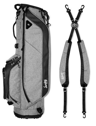 Sunday Golf Ryder stand bag, šedý
