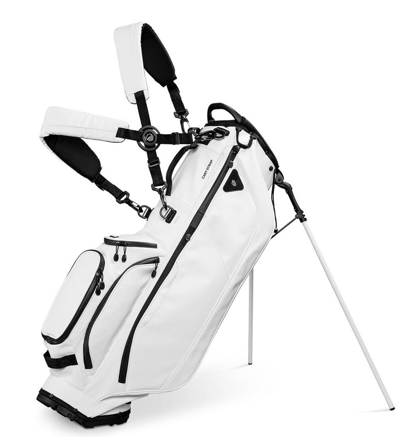 Sunday Golf Ryder S-Class stand bag, bílý
