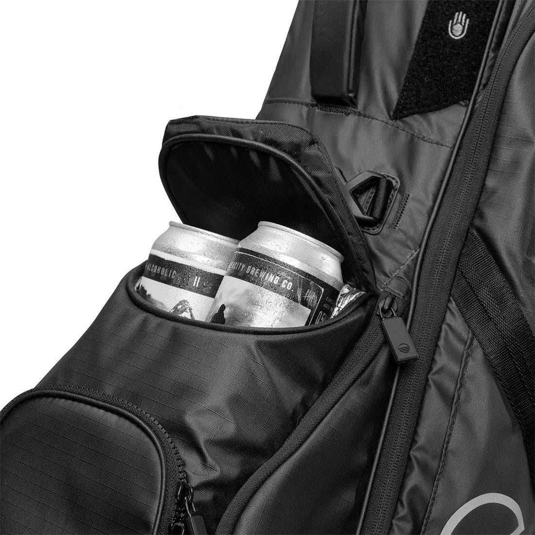 Sunday Golf Ranger stand bag, černý