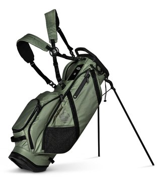 Sunday Golf Ranger stand bag, zelený