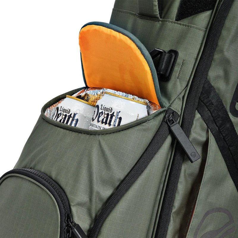 Sunday Golf Ranger stand bag, zelený