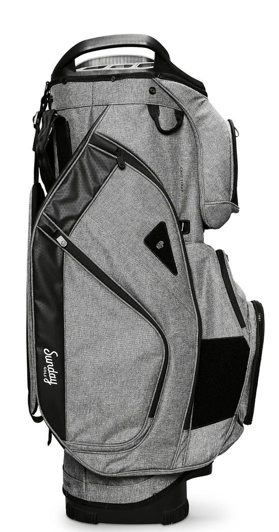 Sunday Golf Big Rig cart bag, šedý