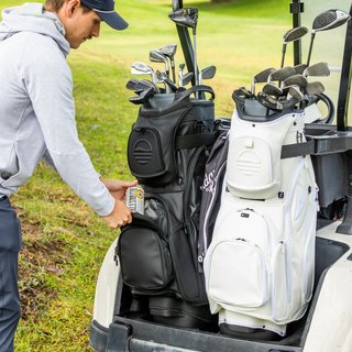 Sunday Golf Big Rig S-Class cart bag, černý