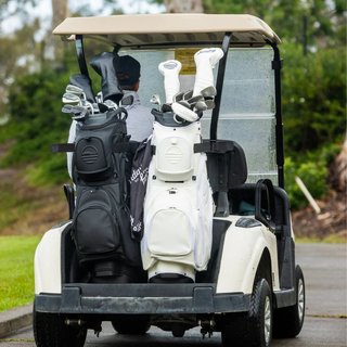Sunday Golf Big Rig S-Class cart bag, bílý