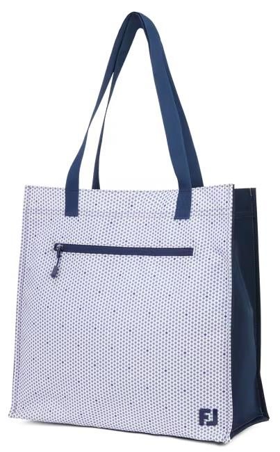 FootJoy Tote taška, navy/dusty lavender print