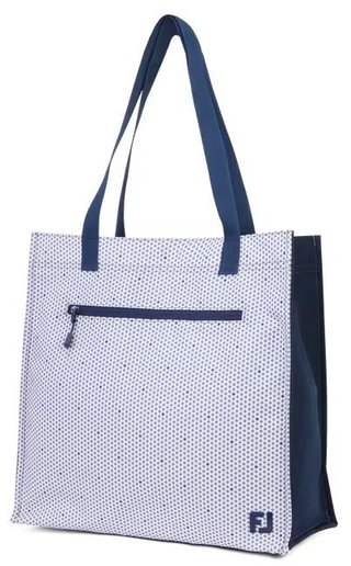 FootJoy Tote taška, navy/dusty lavender print