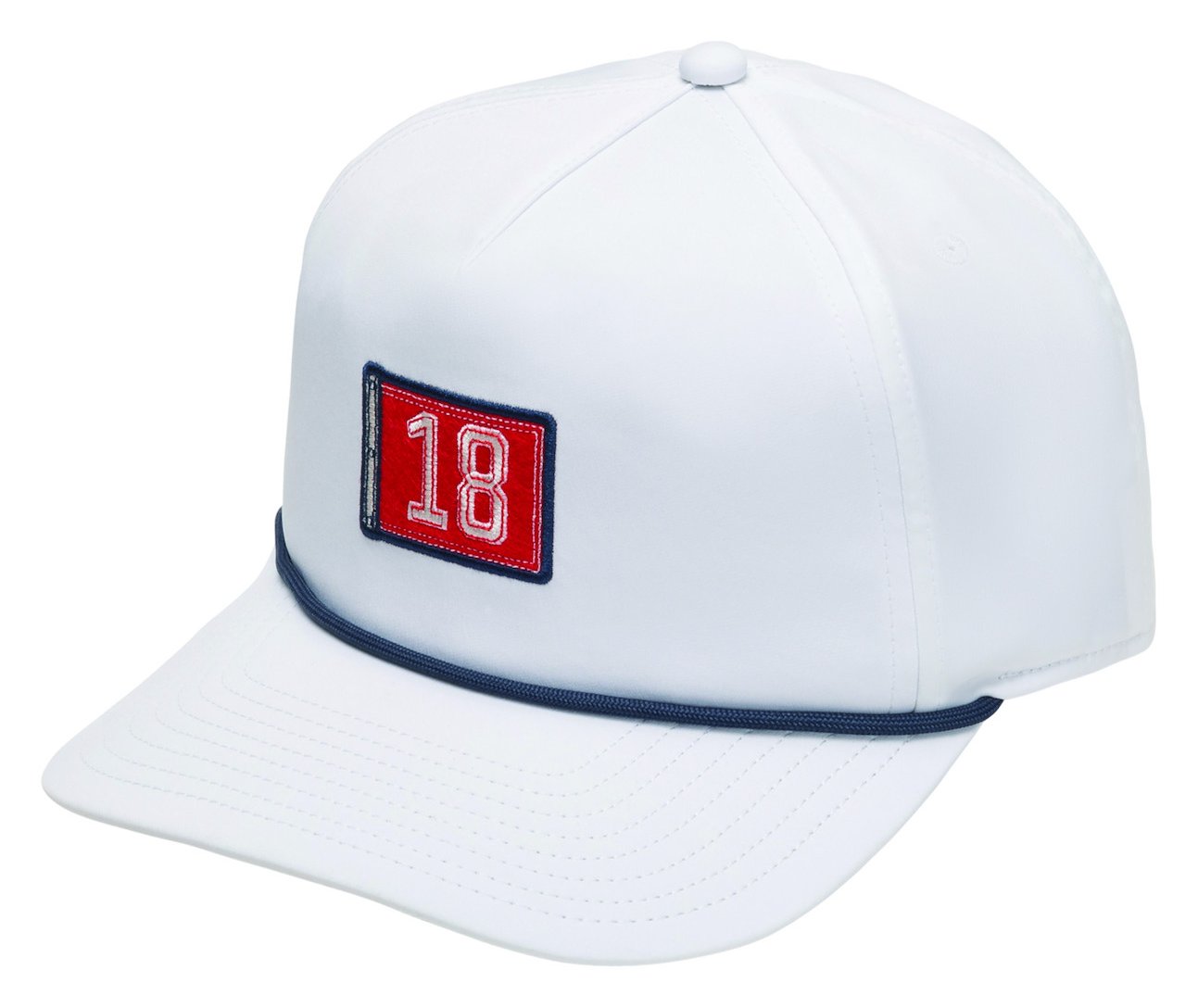 FootJoy FJ Panel - 18th Hole unisex kšiltovka, bílá