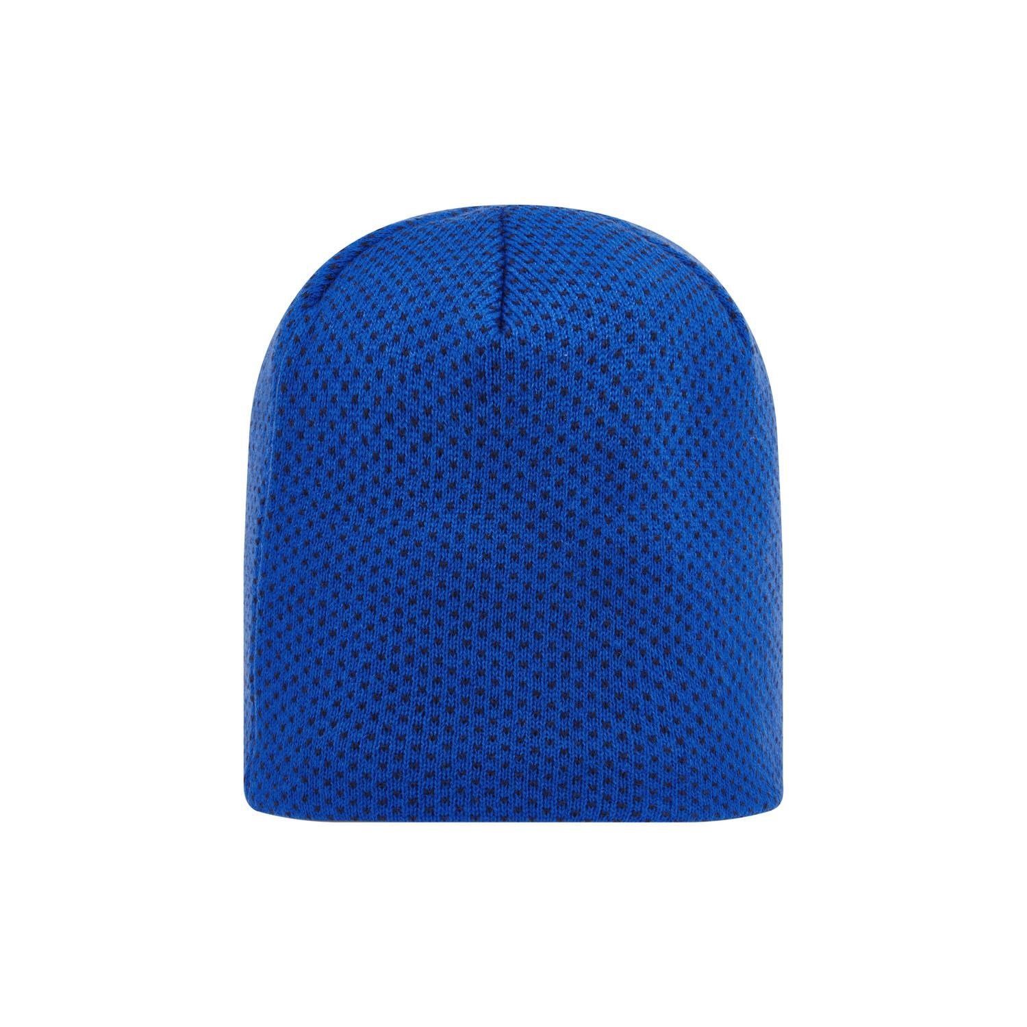 FootJoy FJ Dot Jacquard zimní čepice, modrá