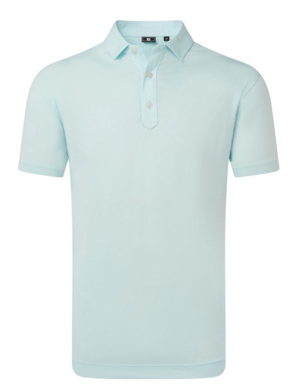 FootJoy Lisle Solid pánské polo, ice blue