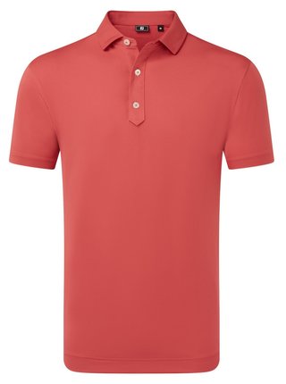 FootJoy Lisle Solid pánské polo, nantucket red