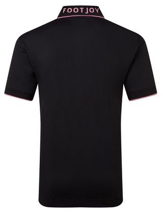 FootJoy FJ Wordmark pánské polo, pique black