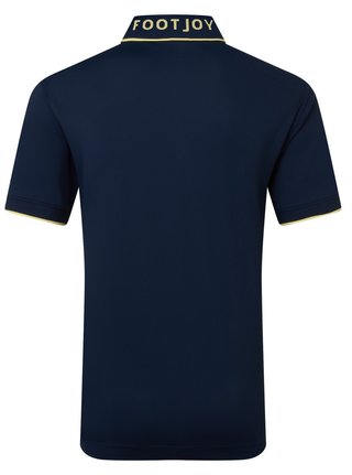 FootJoy FJ Wordmark Pique pánské polo, tmavě modré