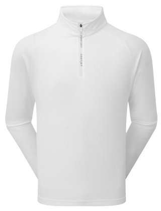 FootJoy Wordmark Chill Out pánská mikina, bílá