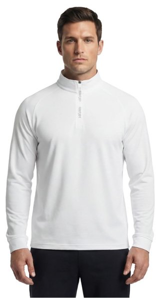 FootJoy Wordmark Chill Out pánská mikina, bílá