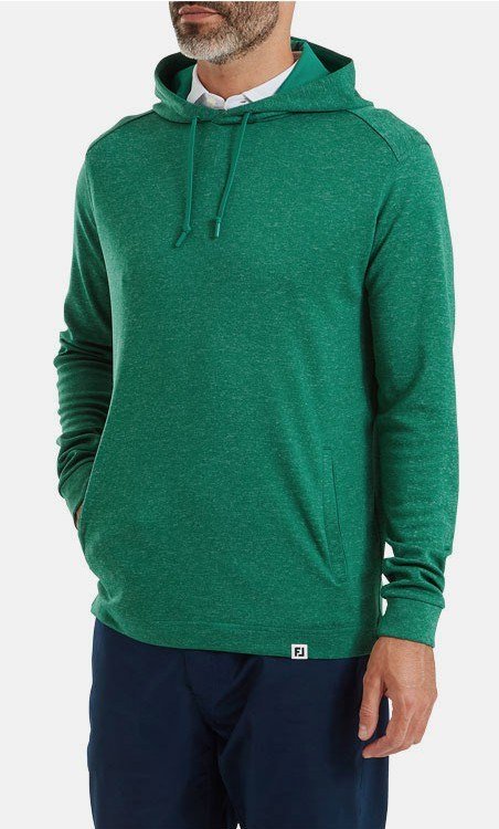 FootJoy Lightweight Hoodie pánská mikina, heather field green