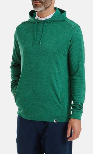 FootJoy Lightweight Hoodie pánská mikina, heather field green