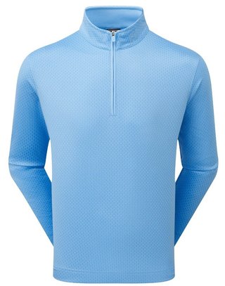 FootJoy Nautical Flag Tonal Chill Out pánská mikina, blue reef/deep reef