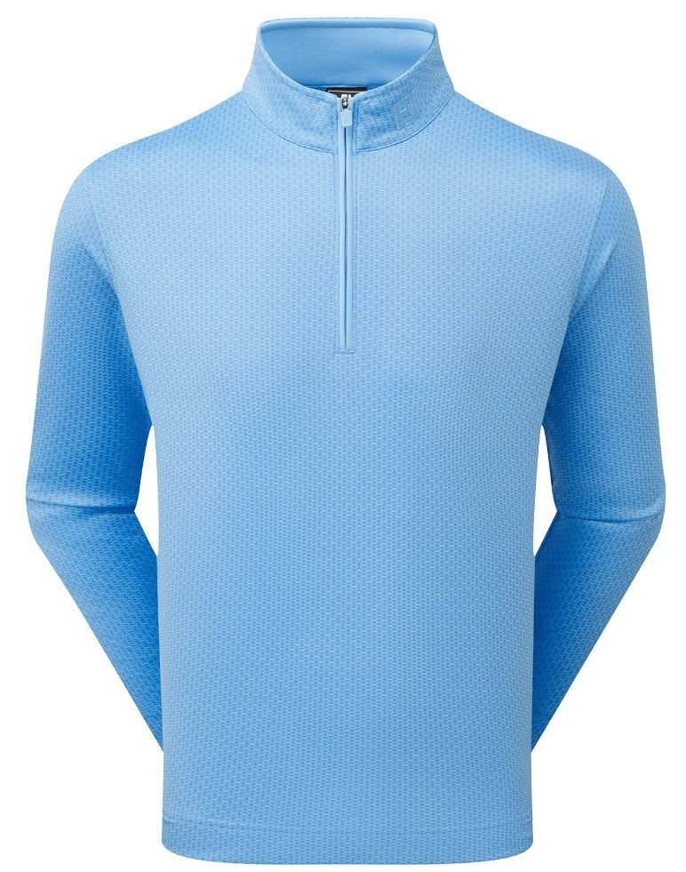 FootJoy Nautical Flag Tonal Chill Out pánská mikina, blue reef/deep reef