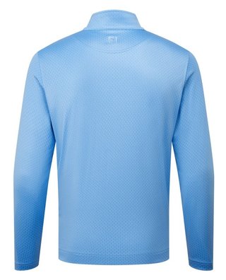 FootJoy Nautical Flag Tonal Chill Out pánská mikina, blue reef/deep reef