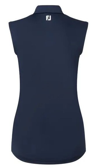 FootJoy Sleeveless Lisle dámské polo, tmavě modré