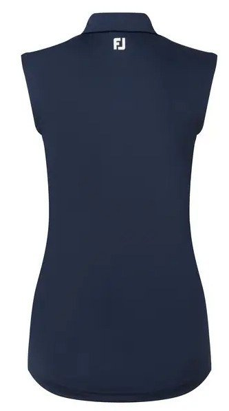 FootJoy Sleeveless Lisle dámské polo, tmavě modré