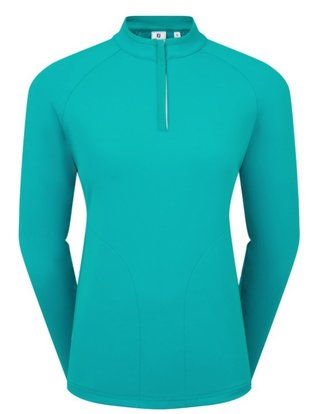 FootJoy Half-Zip Midlayer dámská mikina, tile blue