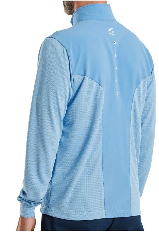 FootJoy Tempo Hybrid Full-Zip pánská bunda, blue reef/deep reef